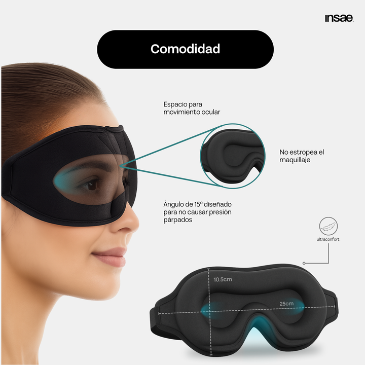 3D Sleep Mask - Antifaz para dormir